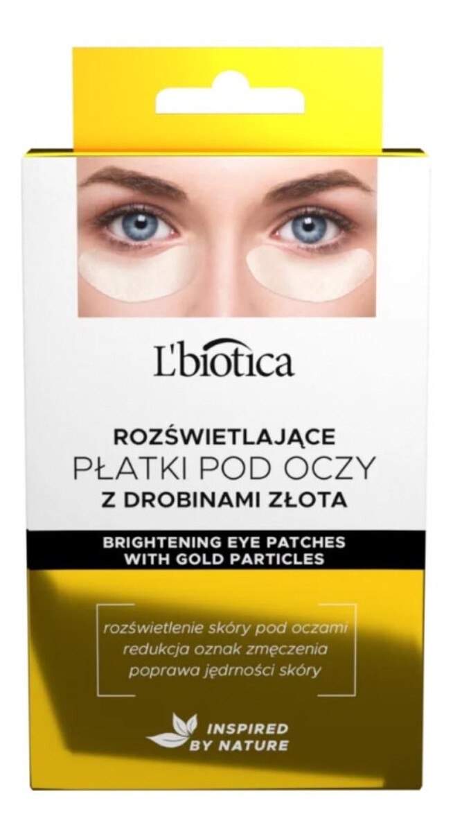 Kolagenowe płatki pod oczy- rozświetlające