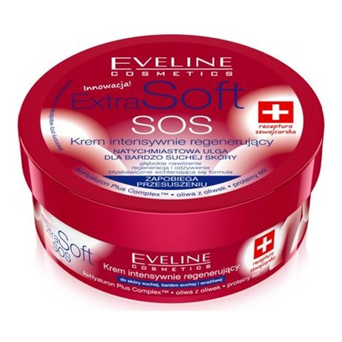 Eveline Extra Soft Krem S.O.S. Regenerujący 200ml