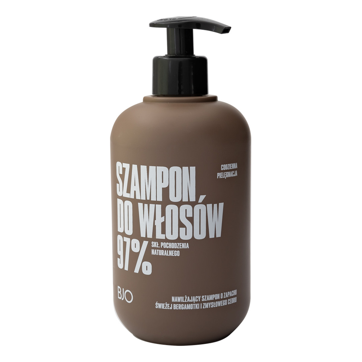 Bjo Nawilżający szampon o zapachu świeżej bergamotki i zmysłowego cedru 500ml