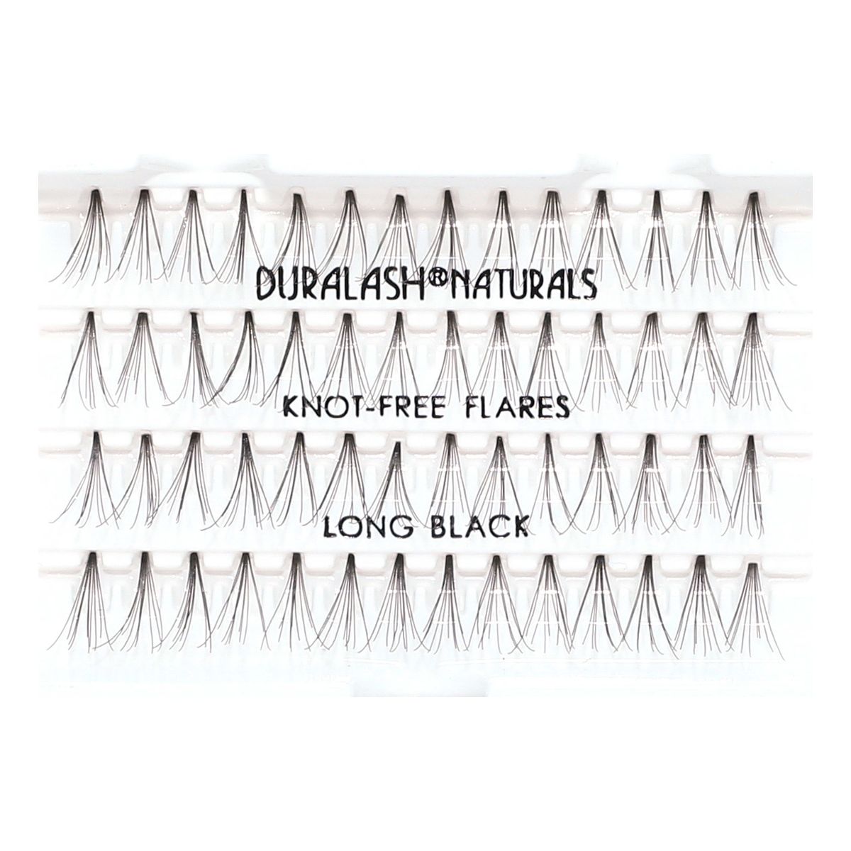 Ardell Duralash Natural Long Black 6-Pack Kępki Rzęs Bezwęzełkowe Długie Czarne 6x56szt.