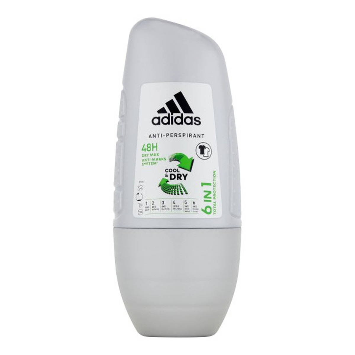 Adidas Cool & Dry Dezodorant roll-on 6w1 50ml