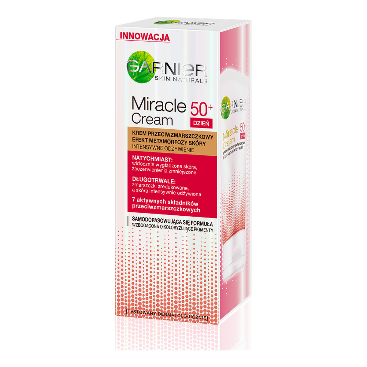 Garnier Miracle Cream 50+ Krem Przeciwzmarszczkowy Na Dzień