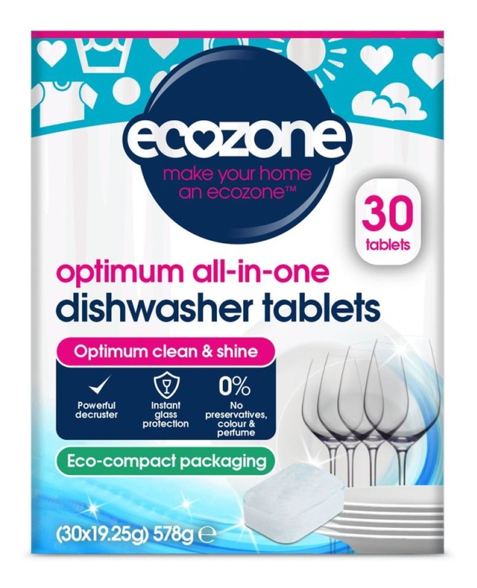 Tabletki do zmywarki, wielofunkcyjne 30szt.