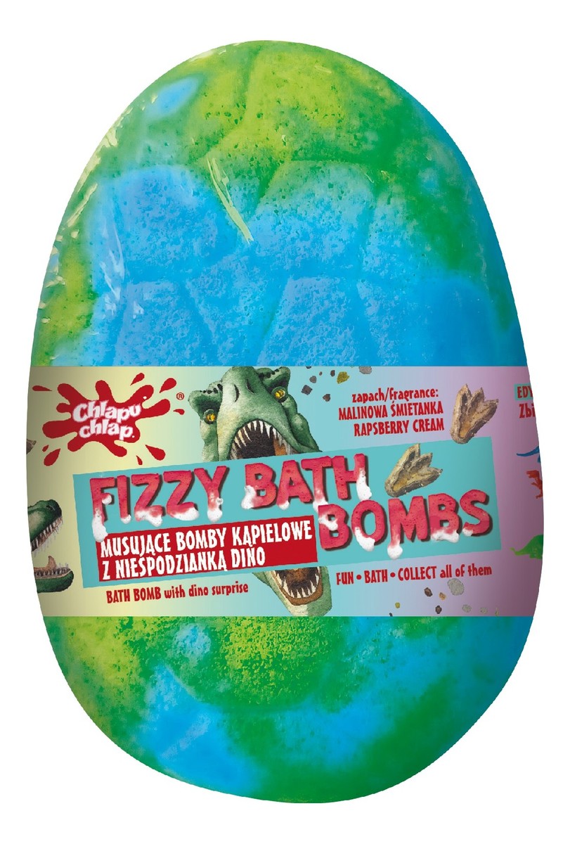 Musująca Bomba kąpielowa Jajo Dinozaura z niespodzianką - Funky Cola