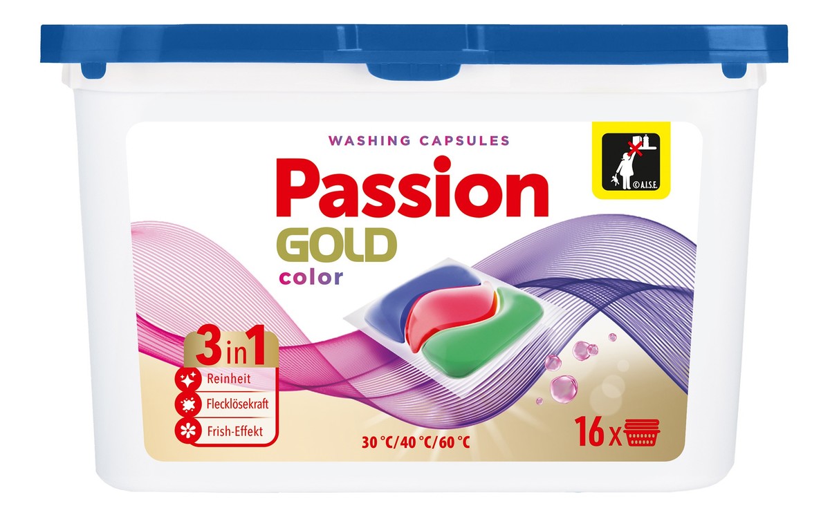Kapsułki do prania 16 szt. 3w1 Kolor