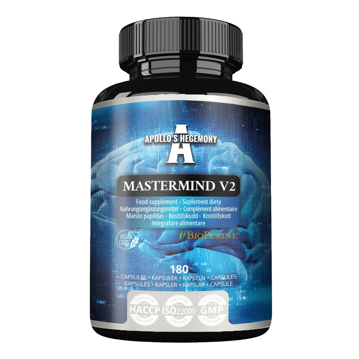 Apollo's Hegemony Mastermind v2 suplement diety 180 Kapsułek
