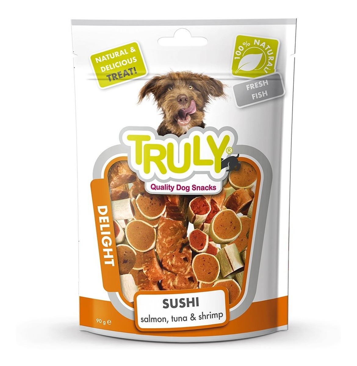 Dog snacks przekąski dla psa delight-sushi (łosoś,tuńczyk,krewetki)