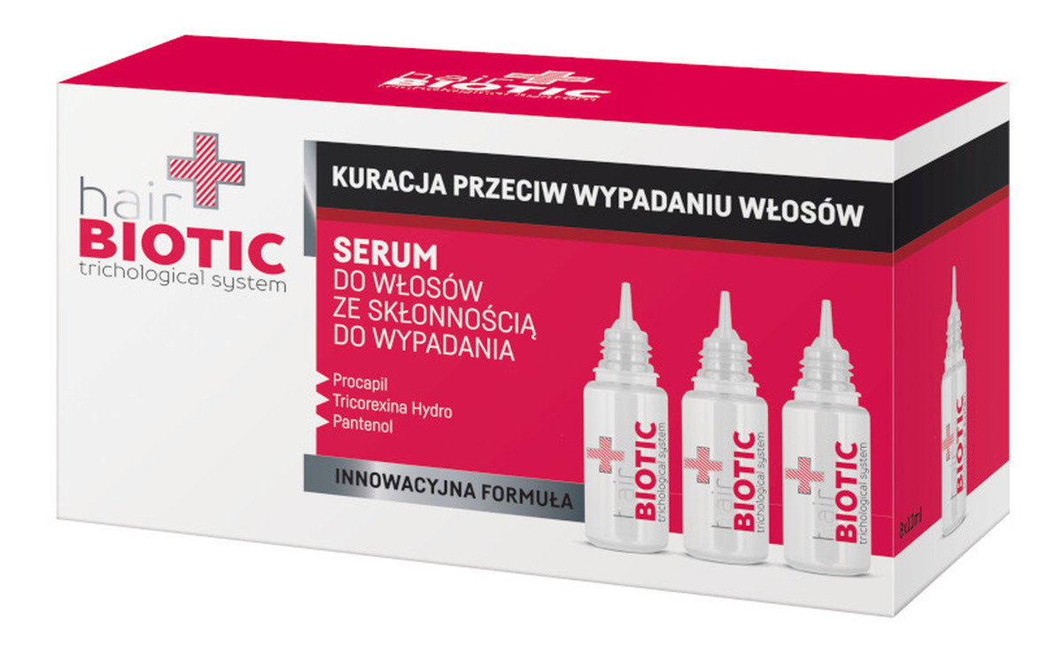 Hair biotic serum do włosów ze skłonnością do wypadania ampułki 8x