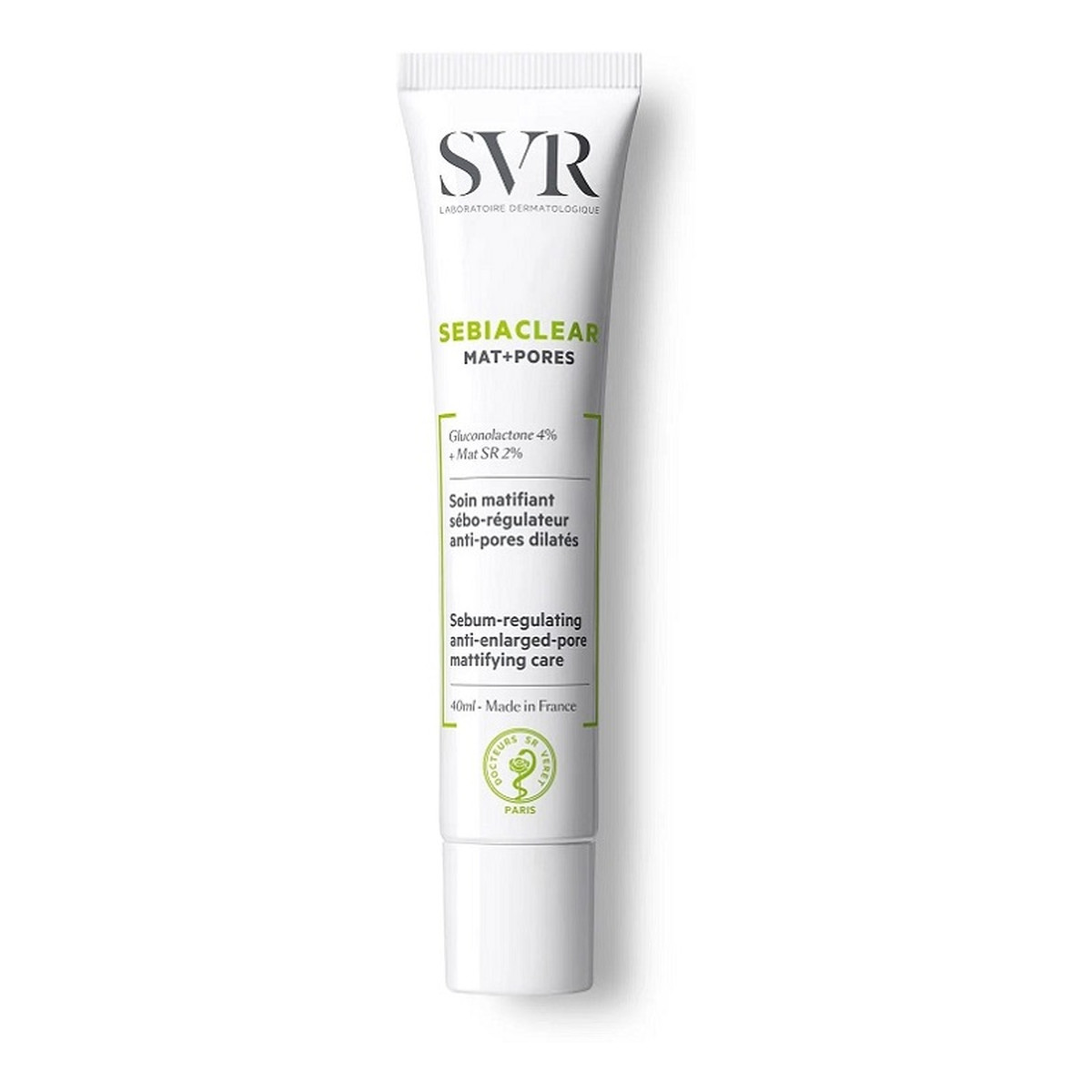 SVR Sebiaclear Mat+Pores krem matujący regulujący wydzielanie sebum i zwężający pory 40ml