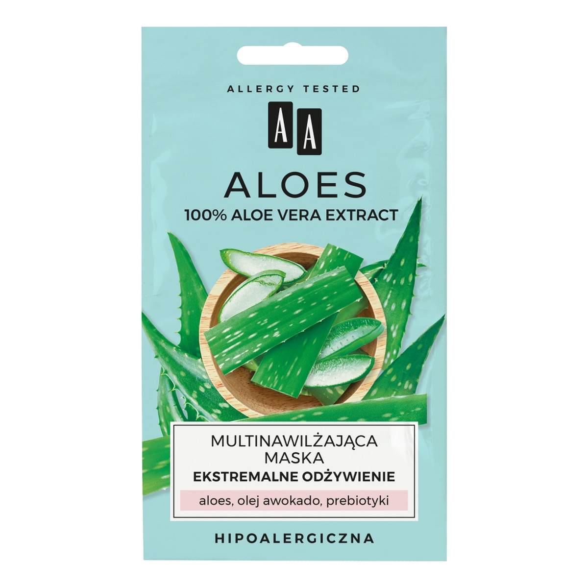 AA Aloes multinawilżająca maska ekstremalne odżywienie 2x4ml 8ml