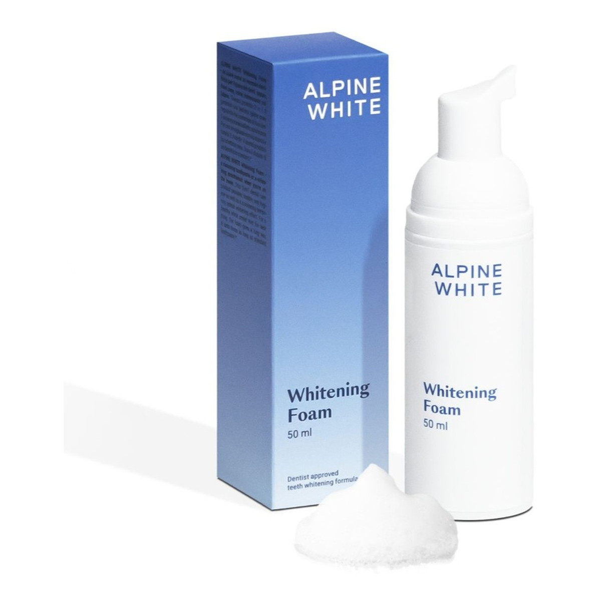 Alpine White Whitening foam pianka wybielająca zęby 50ml