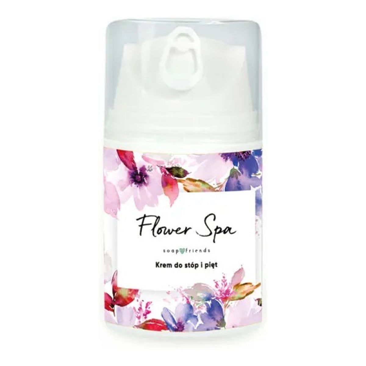 Soap&Friends Flower Spa Krem do stóp i pięt z mocznikiem 50ml