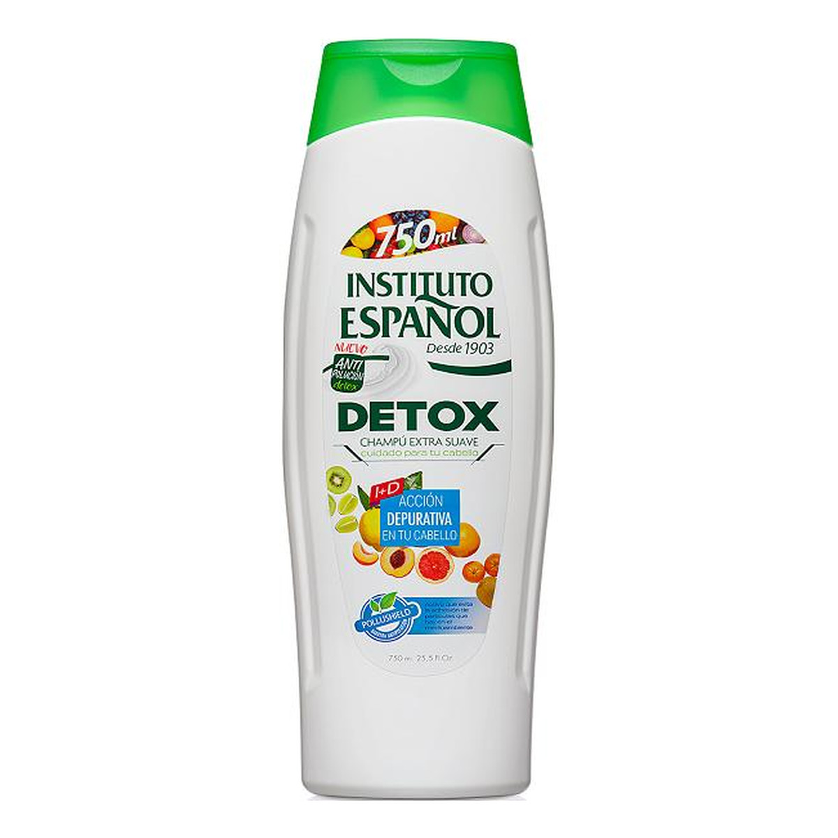 Instituto Espanol Detox oczyszczający szampon do włosów 750ml