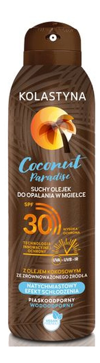 SUCHY OLEJEK DO OPALANIA SPF 30