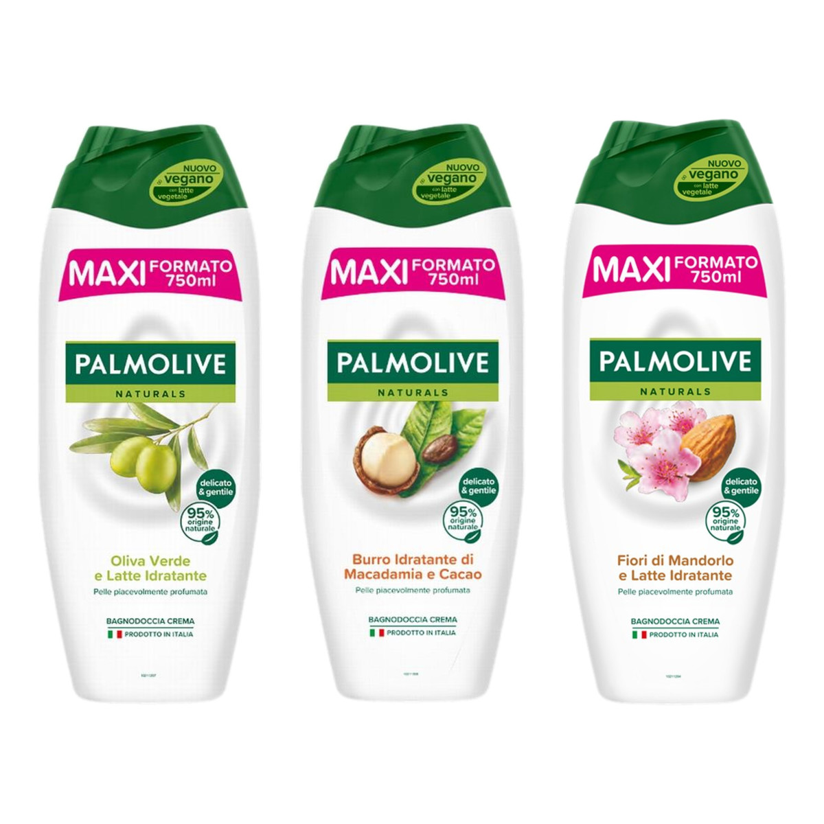 Palmolive Naturals Żel pod prysznic Oliva Cacao Almond 3x750ml