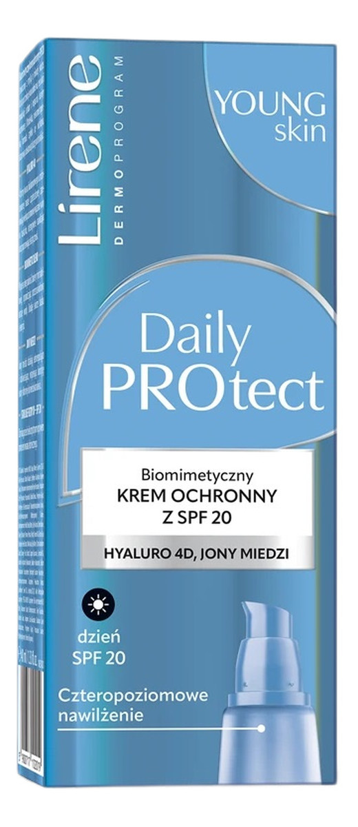 biomimetyczny krem ochronny z SPF20