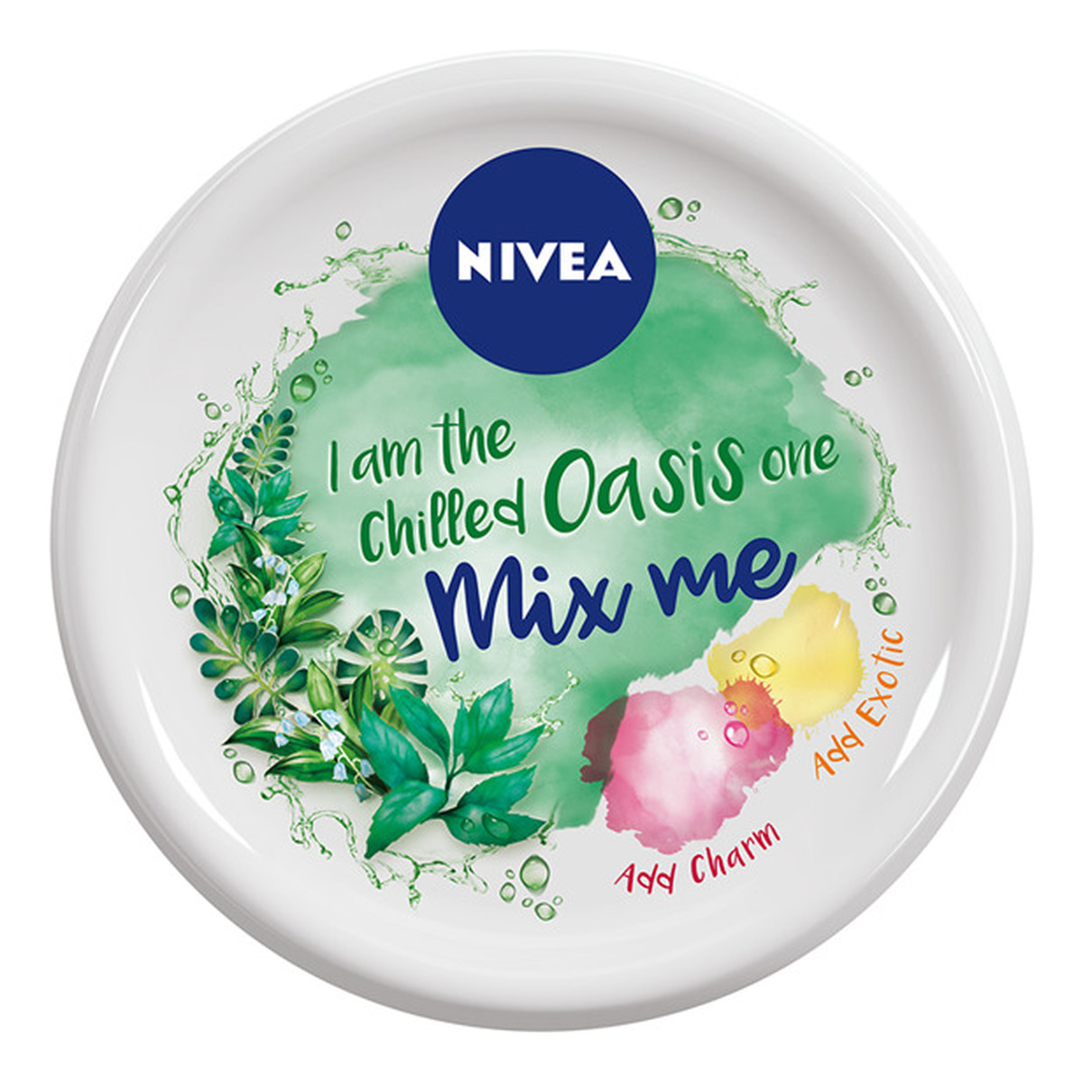 Nivea Soft Mix Me krem intensywnie nawilżający do twarzy i ciała I am the Chilled Oasis One 100ml