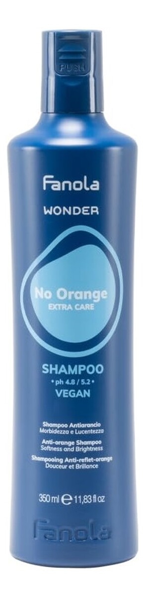 Wonder no orange extra care szampon neutralizujący ciepłe tony