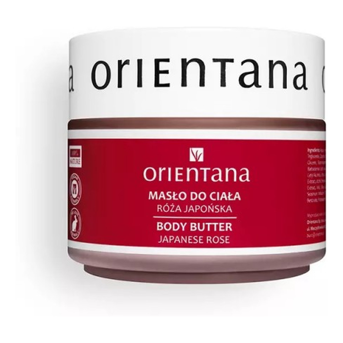 Orientana Masło do ciała Róża Japońska 100g