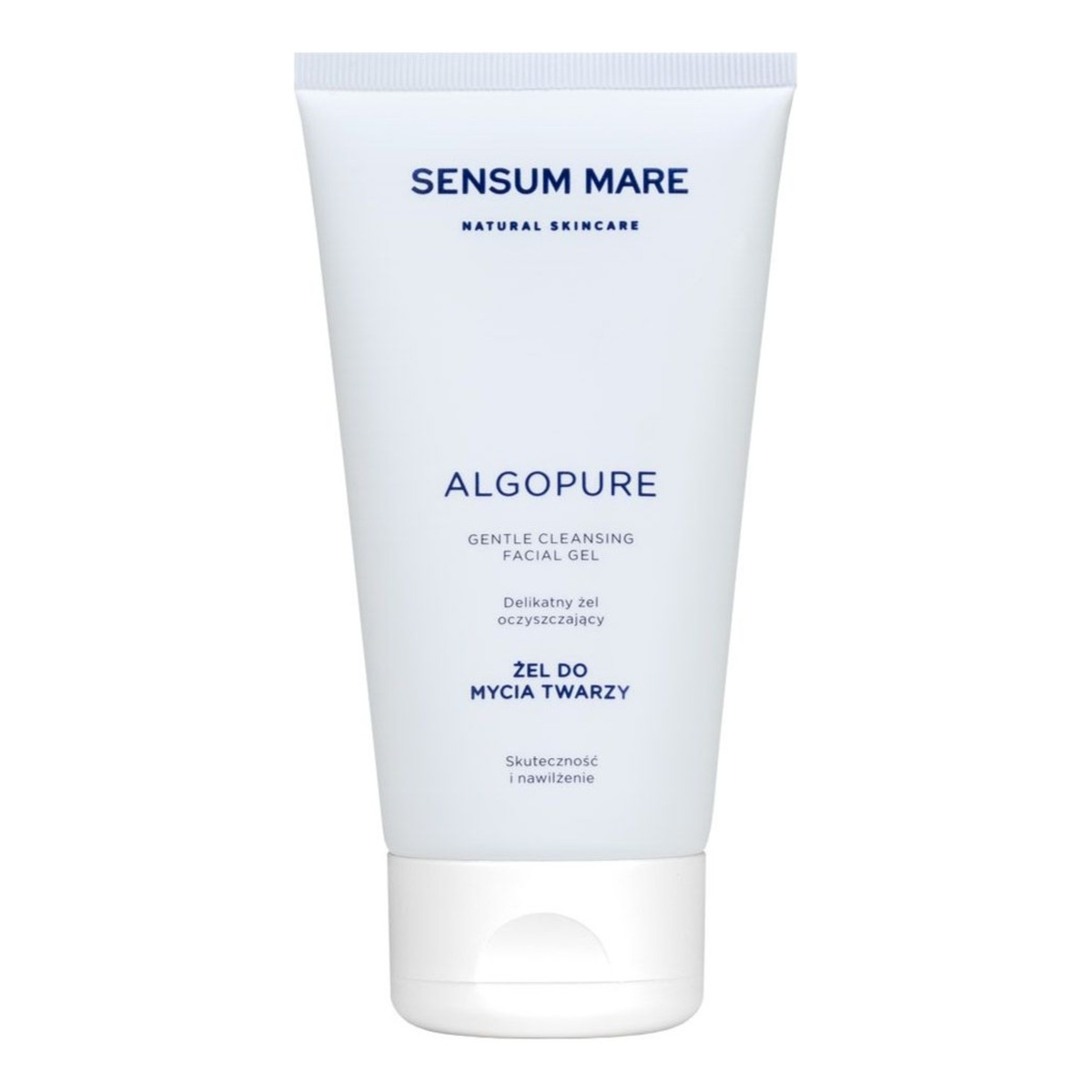 Sensum Mare Algopure delikatny Żel do mycia twarzy z kompleksem 5 alg morskich i wodą z lodowca norweskiego 150ml
