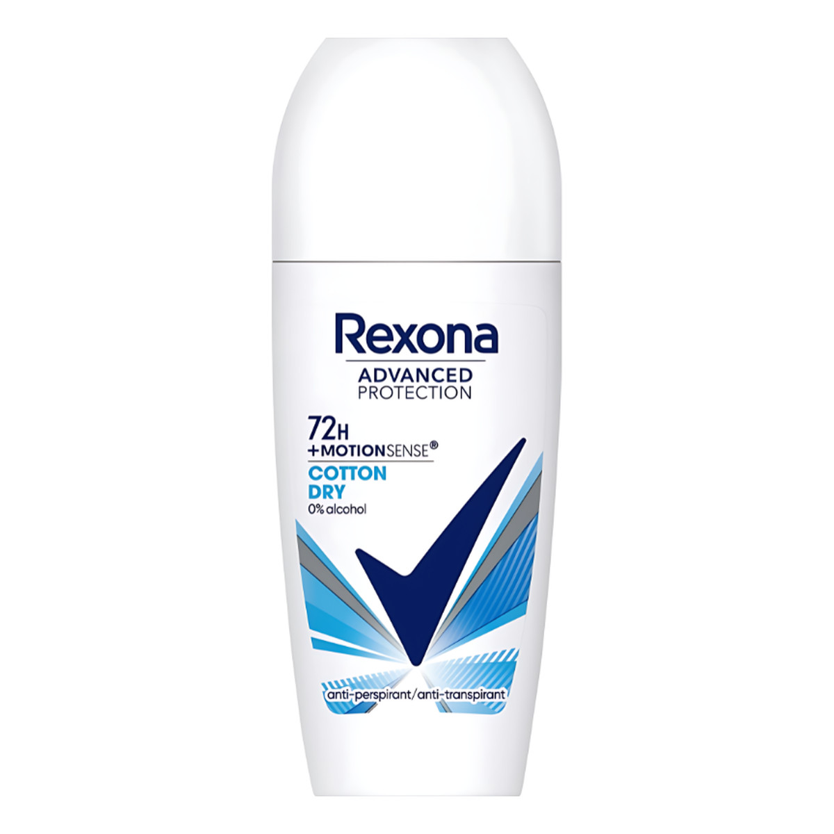 Rexona Cotton Dry Antyperspirant w Kulce dla Kobiet 72H Advanced Protection 50ml