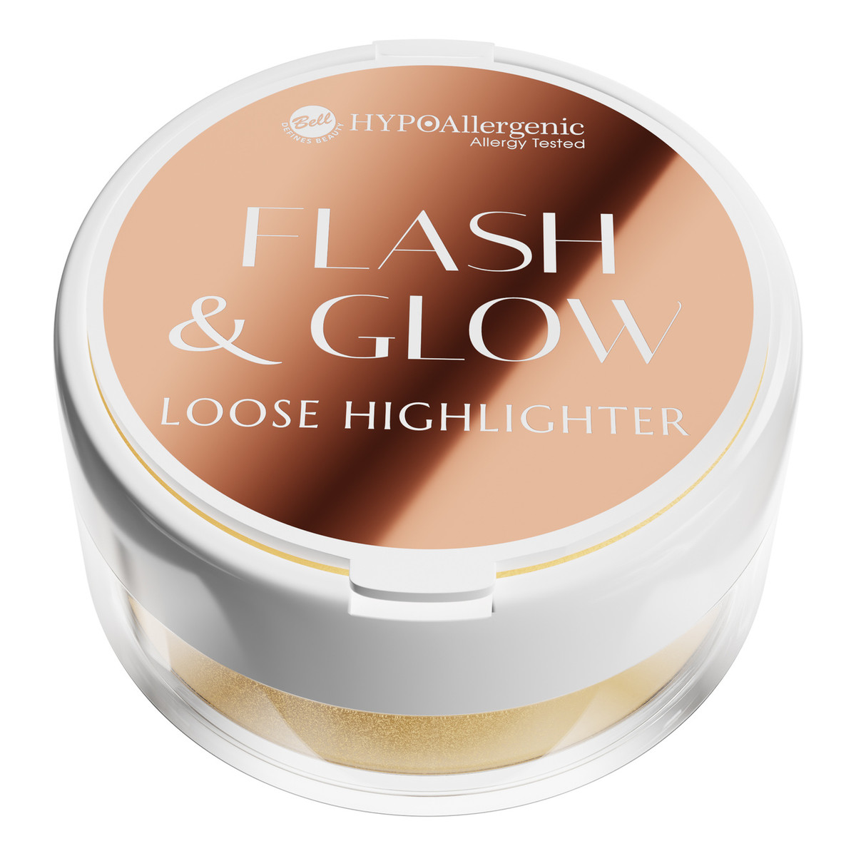 Bell HYPOAllergenic Flash & Glow Rozświetlacz do twarzy i ciała