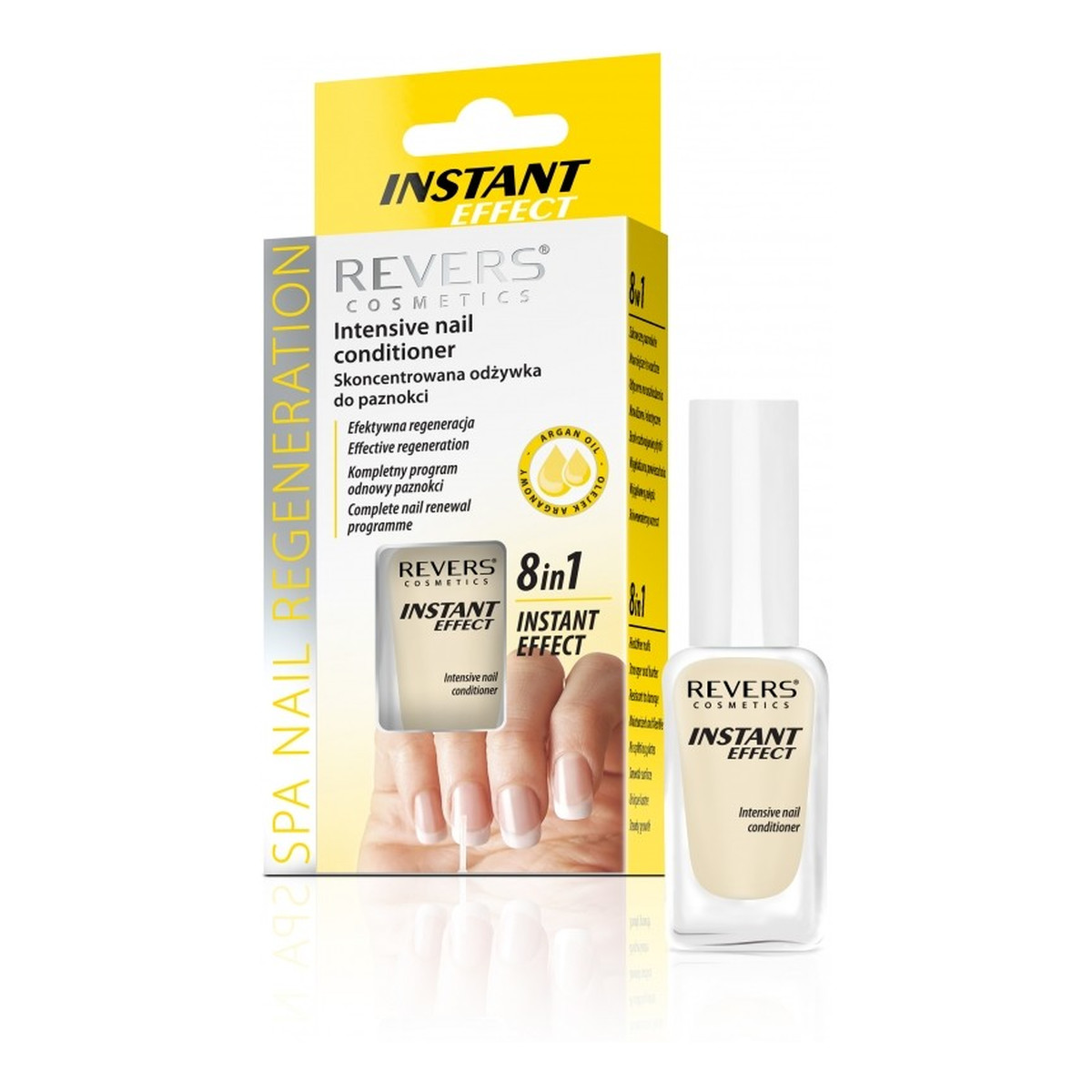Revers Skoncentrowana Odżywka do paznokci Instant Effect 8w1 10ml