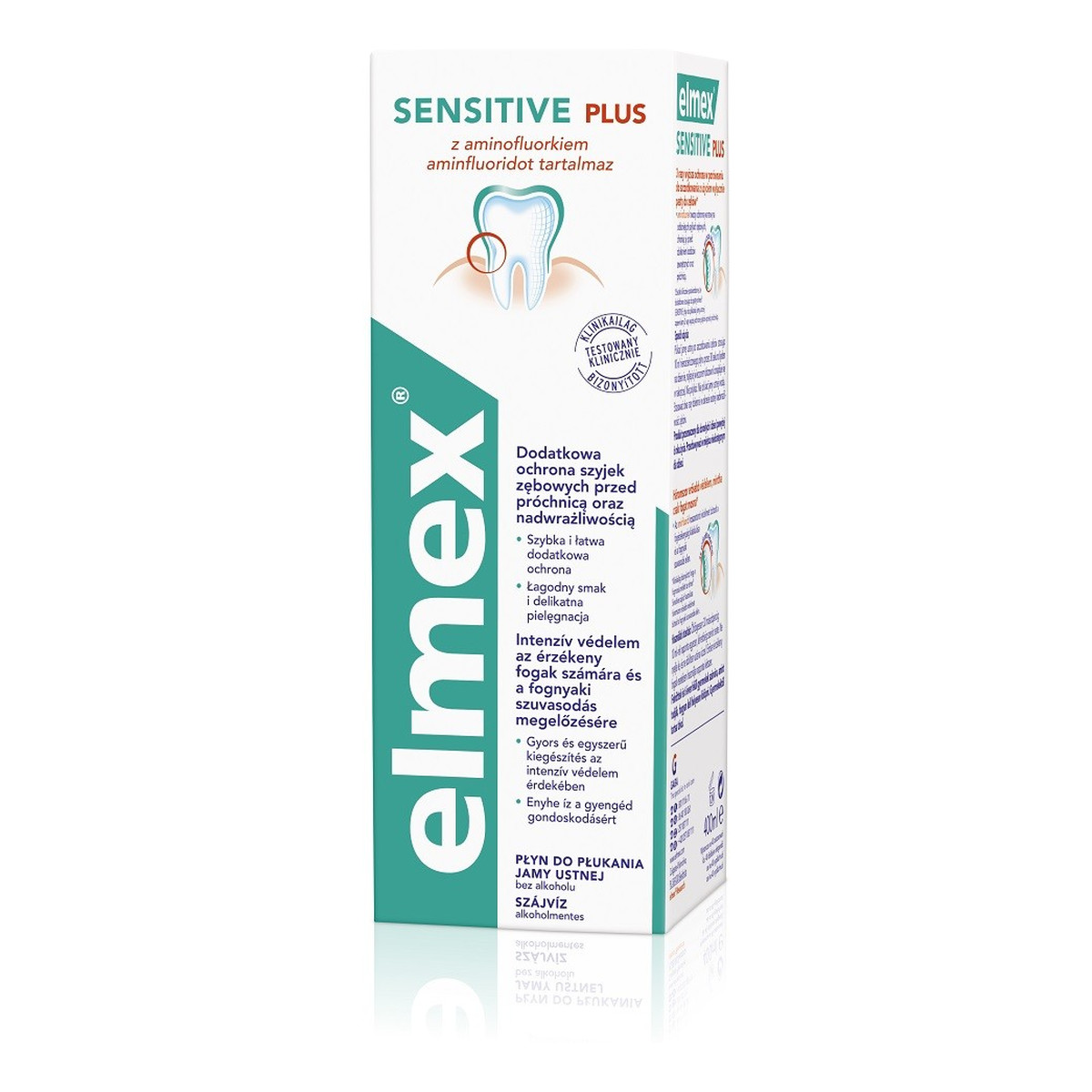 elmex Sensitive Płyn Do Płukania Jamy Ustnej 400ml