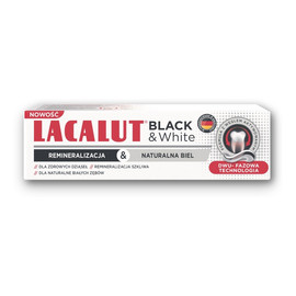 Lacalut black & white pasta do zębów