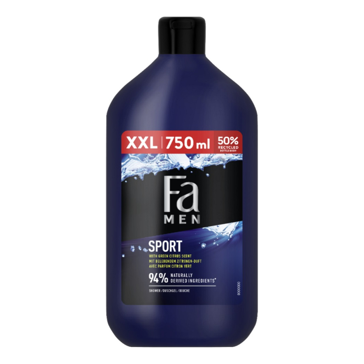 Fa Men Sport Żel pod prysznic 2w1 o zapachu zielonych cytrusów 750ml