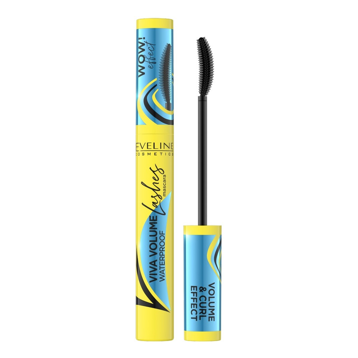 Eveline Viva Volume Lashes Waterproof Maskara do rzęs pogrubiająco-podkręcająca - black 10ml