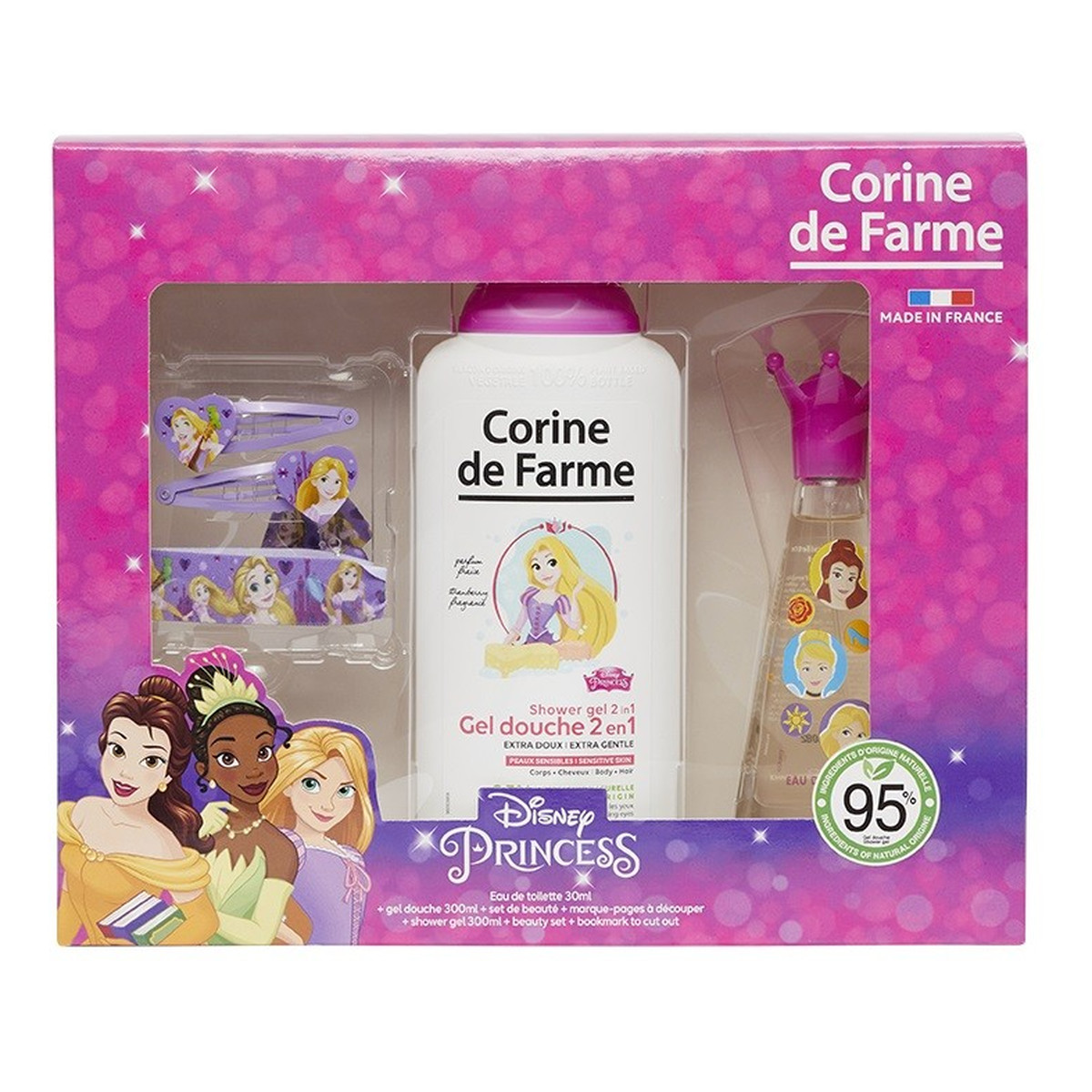 Corine De Farme Disney Zestaw prezentowy dla dziewczynek Princess