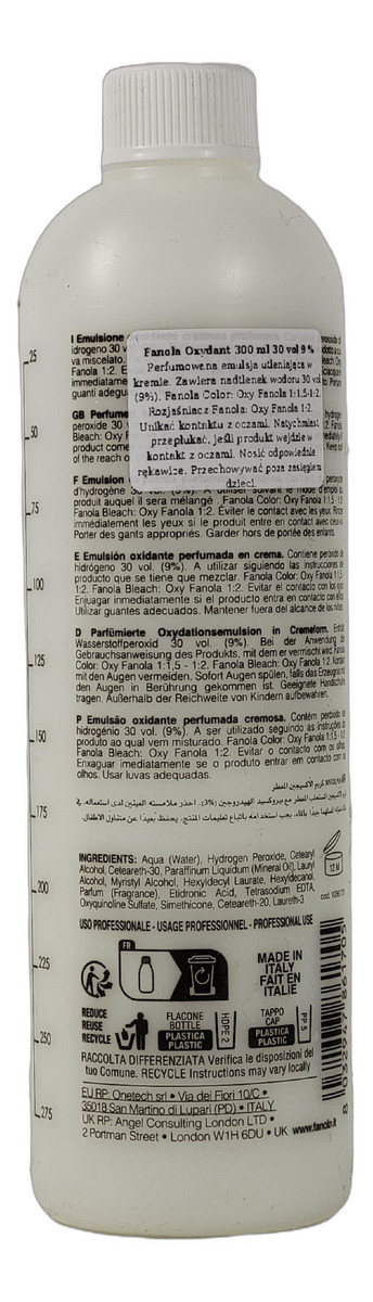 Oxydant utleniacz do wlosów 30 vol 9 %