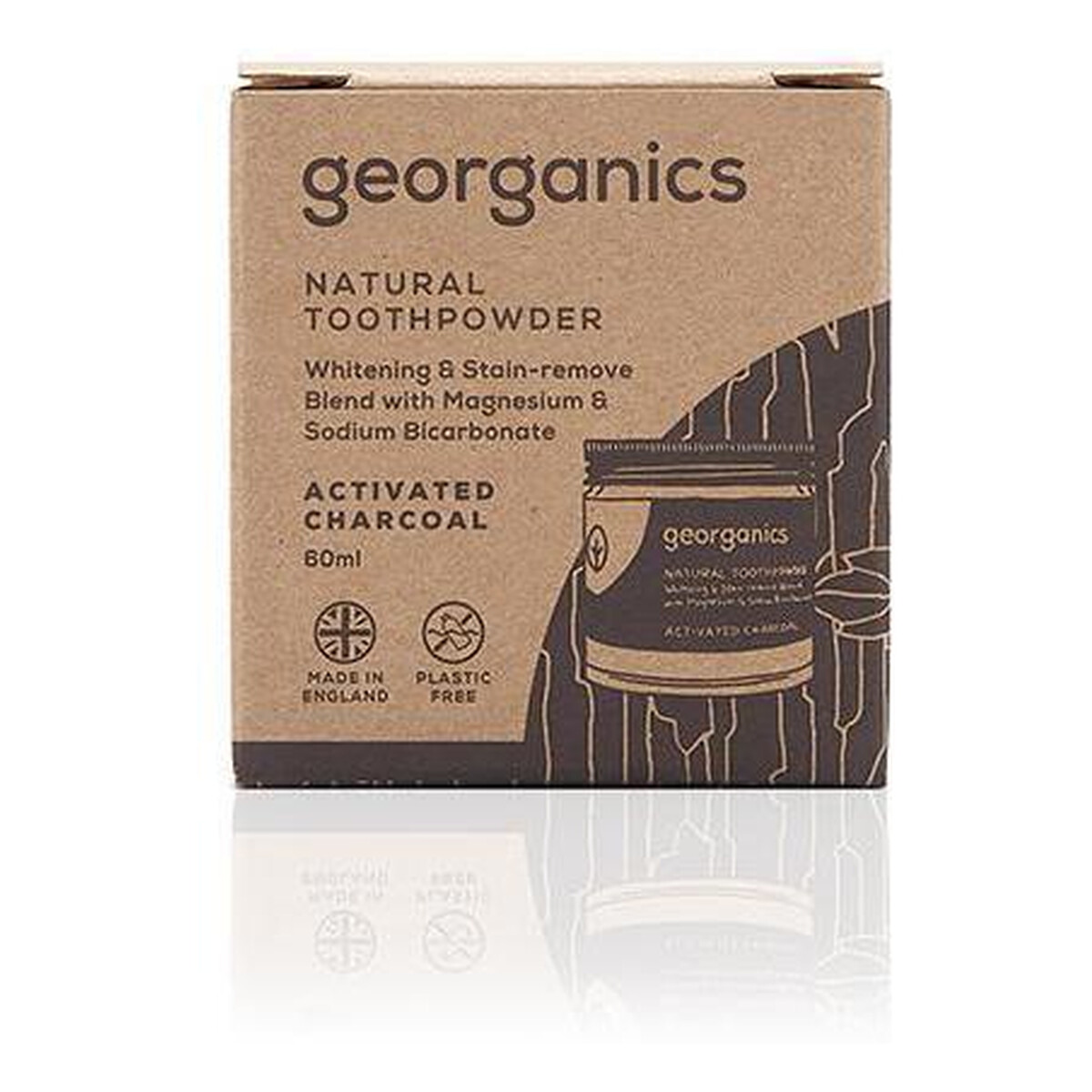 Georganics Proszek do czyszczenia zębów 60ml