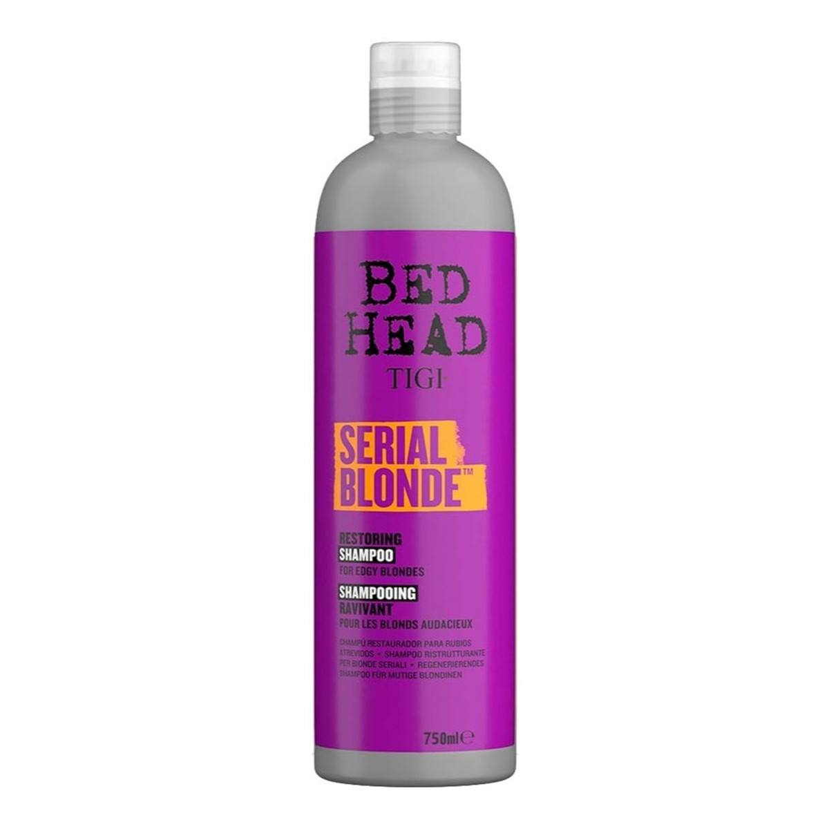 Tigi Bed head serial blonde restoring shampoo szampon do włosów blond 750ml