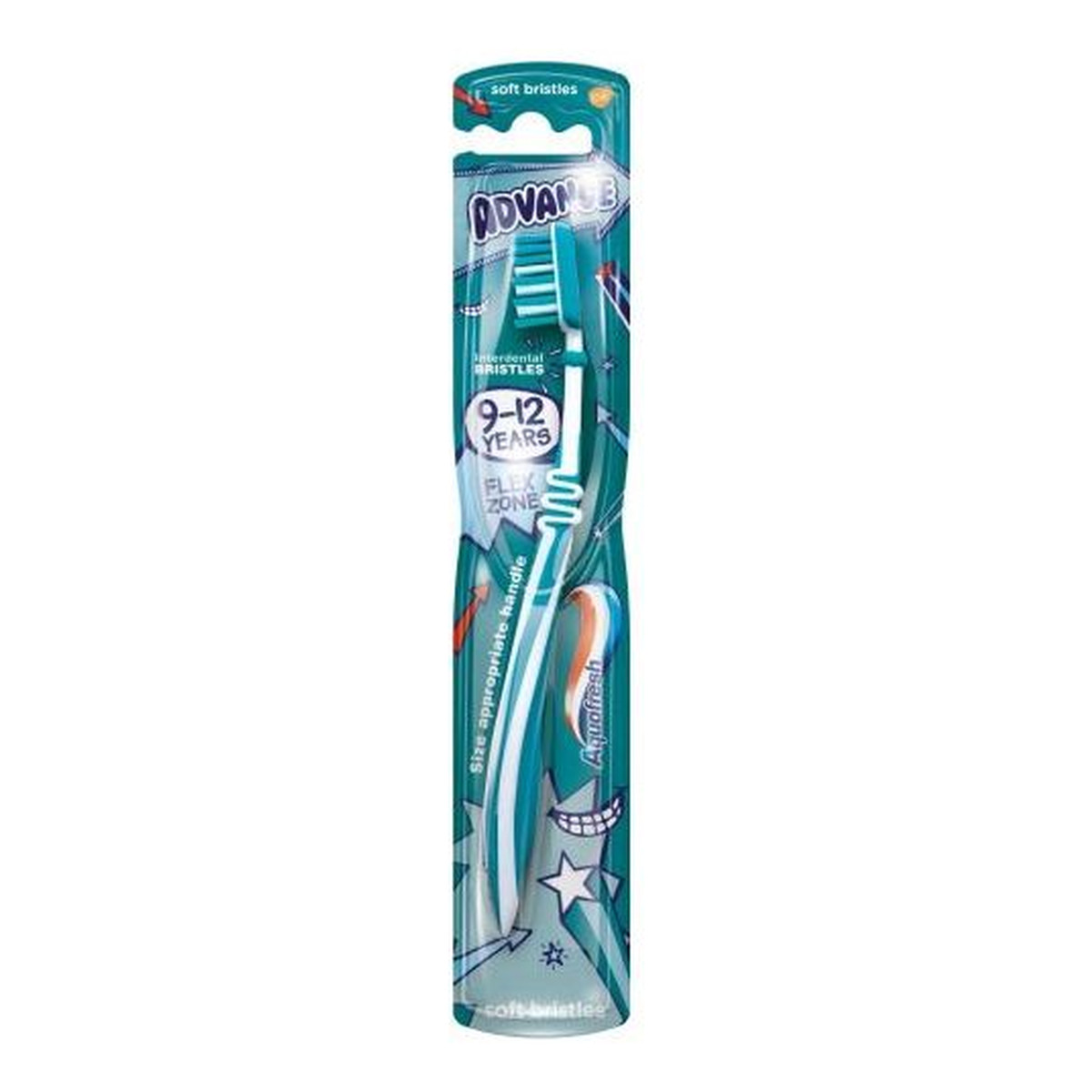 Aquafresh Advance Szczoteczka Do Zębów Miękka 9-12