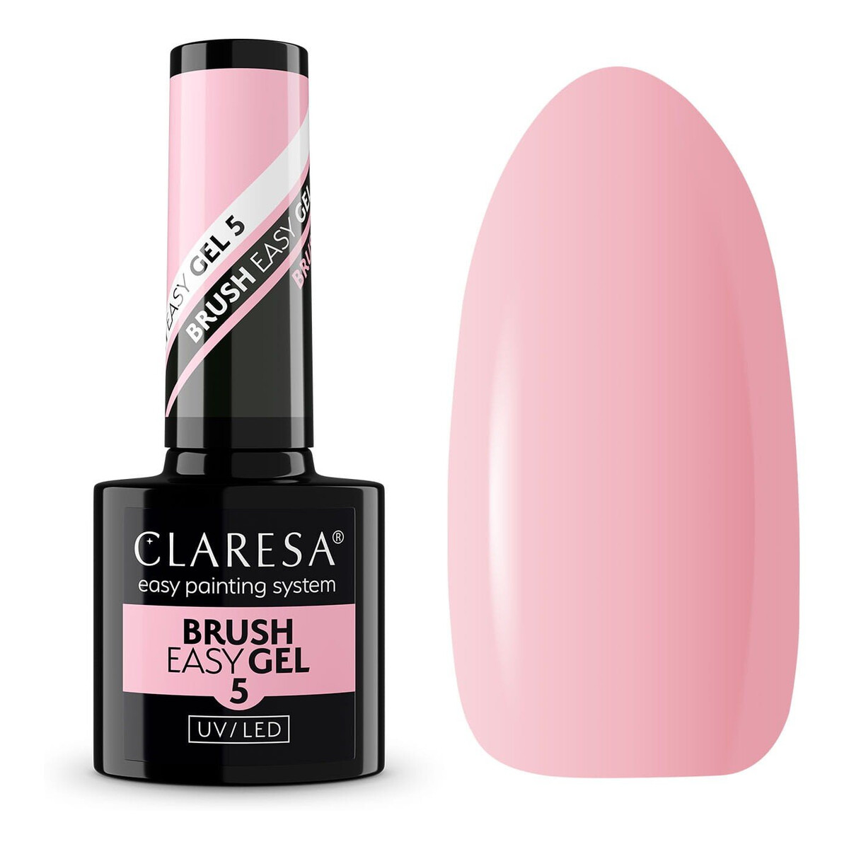 Claresa Brush Easy Gel Żel UV w butelce 5g