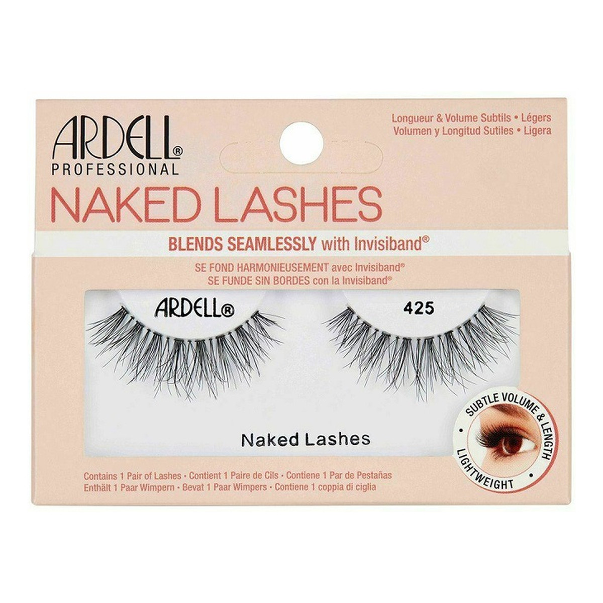Ardell Naked Lashes 425 1 para sztucznych rzęs Black