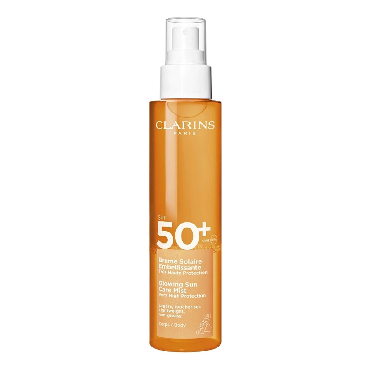 Clarins Mgiełka do opalania ciała sp50+ 150ml