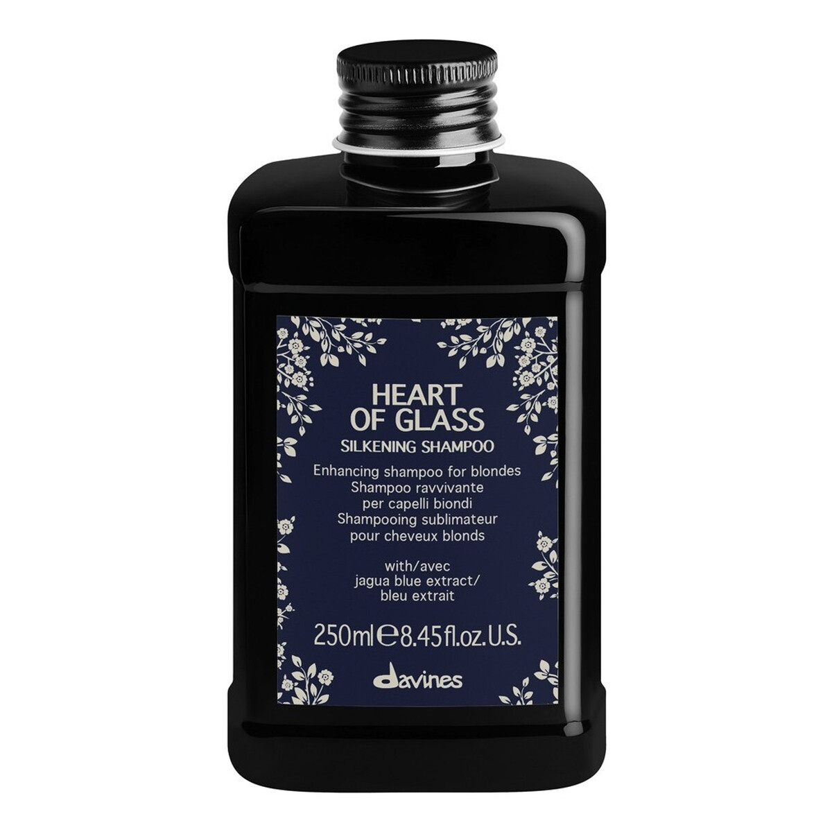 Davines Heart of glass silkening shampoo szampon do włosów blond 250ml