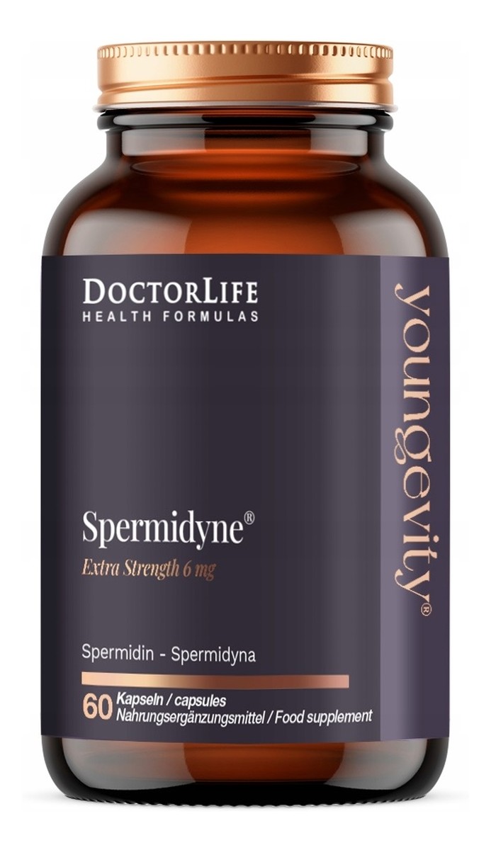 Spermidine 6mg suplement diety 60 kapsułek