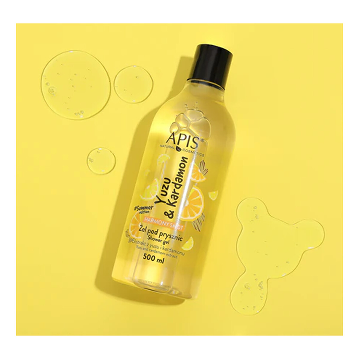 Apis Harmony Shot Żel pod prysznic yuzu i kardamon 500ml