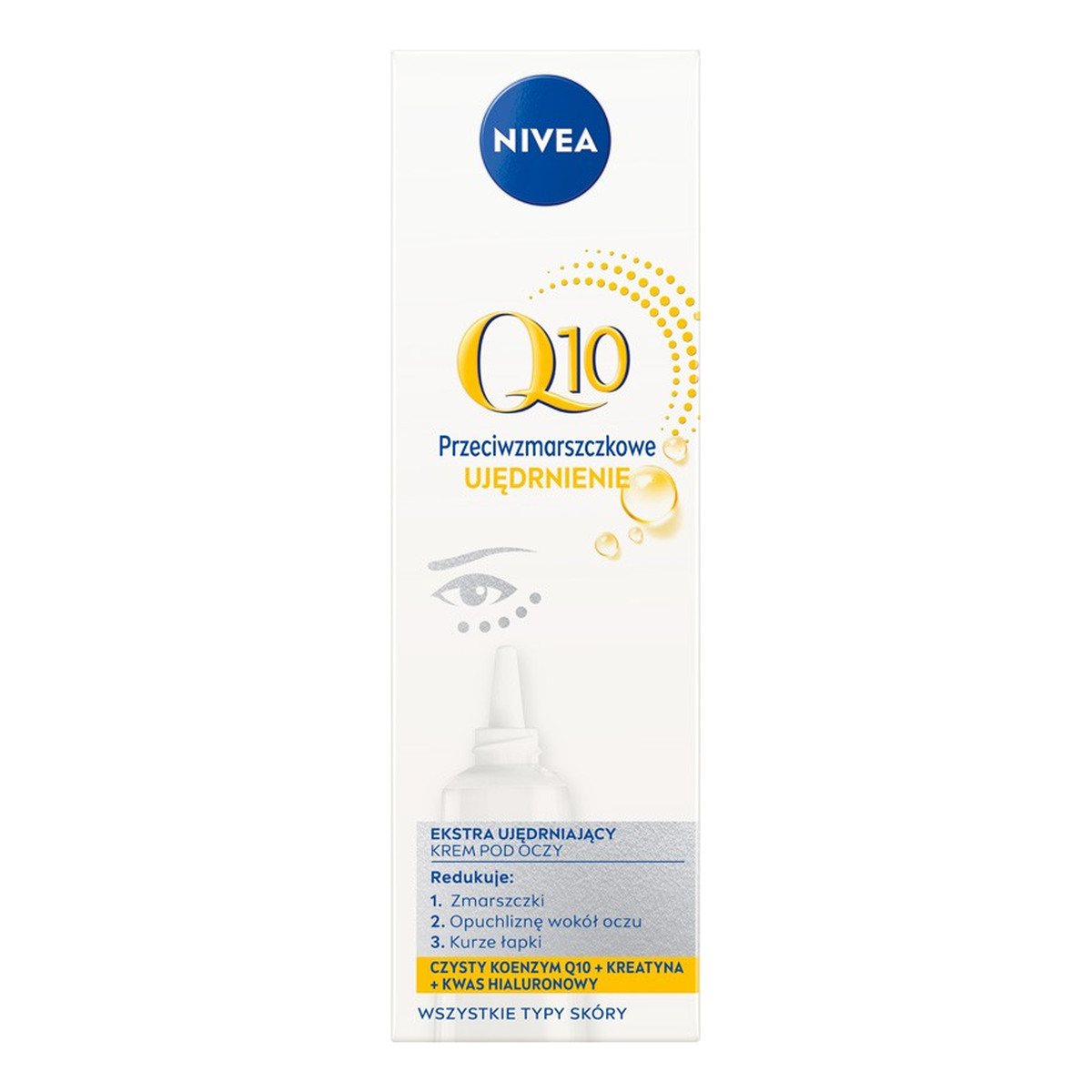 Nivea Q10 Krem pod oczy przeciwzmarszczkowe ujędrnienie 15ml