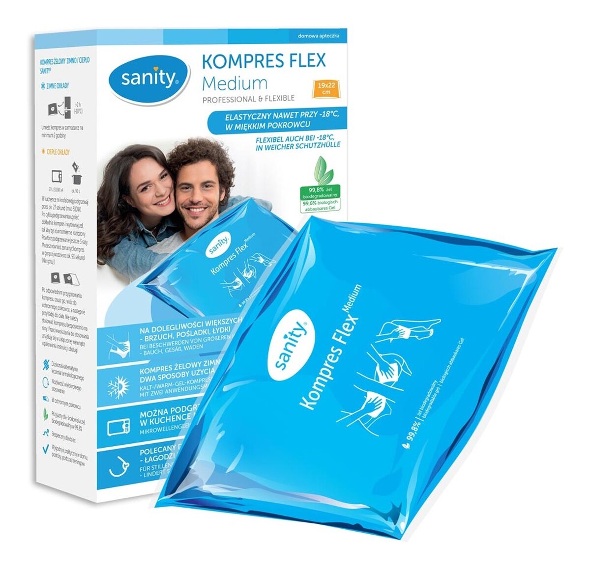 Kompres flex medium 19×22 cm