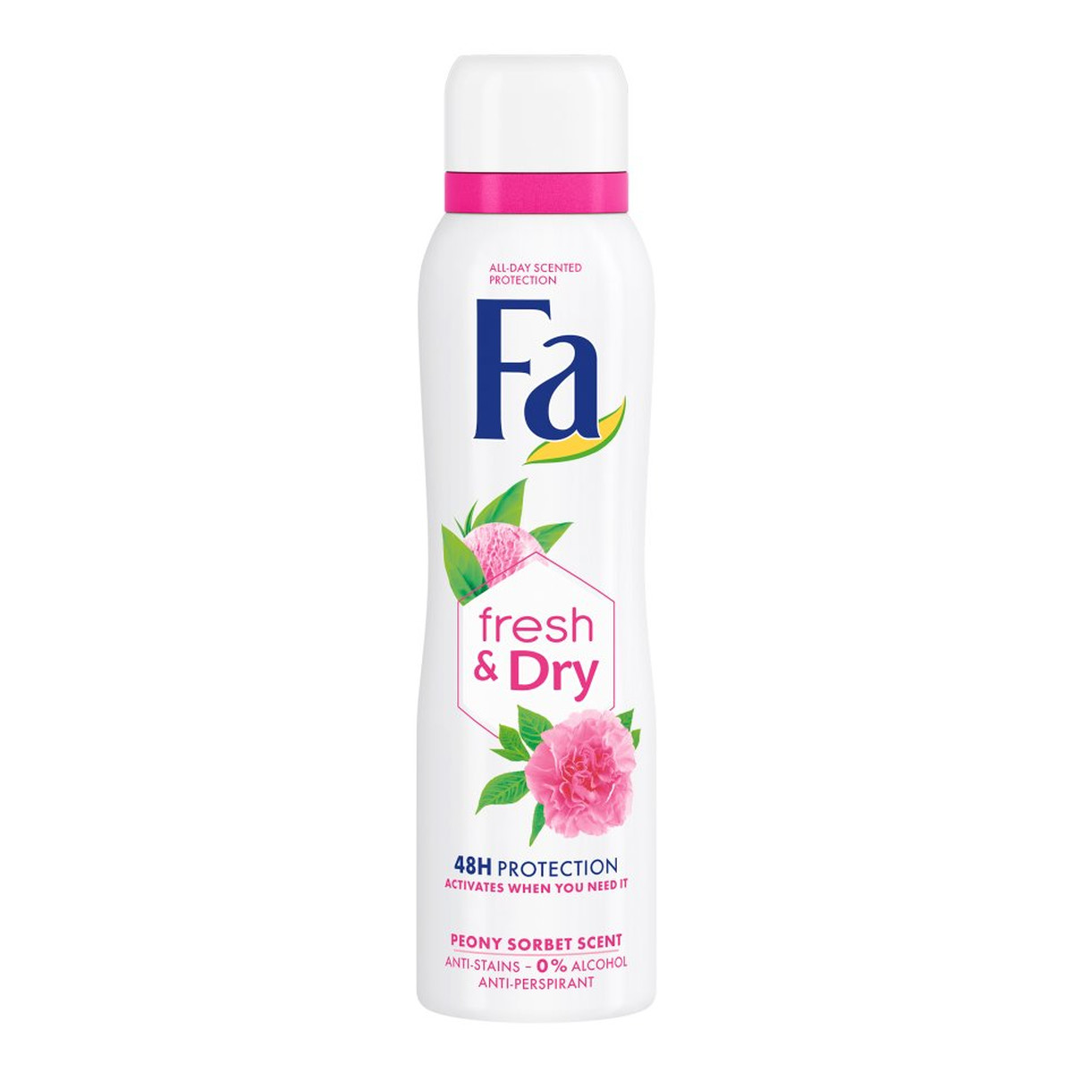 Fa Fresh & Dry 48H Dezodorant spray Peony Sorbet 150ml