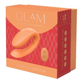 Glam couples vibrator wibrator dla par orange