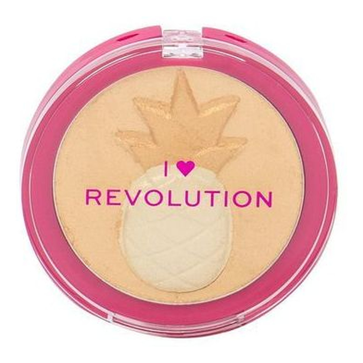 Makeup Revolution I heart revolution rozświetlacz do twarzy fruity highlighter pineapple