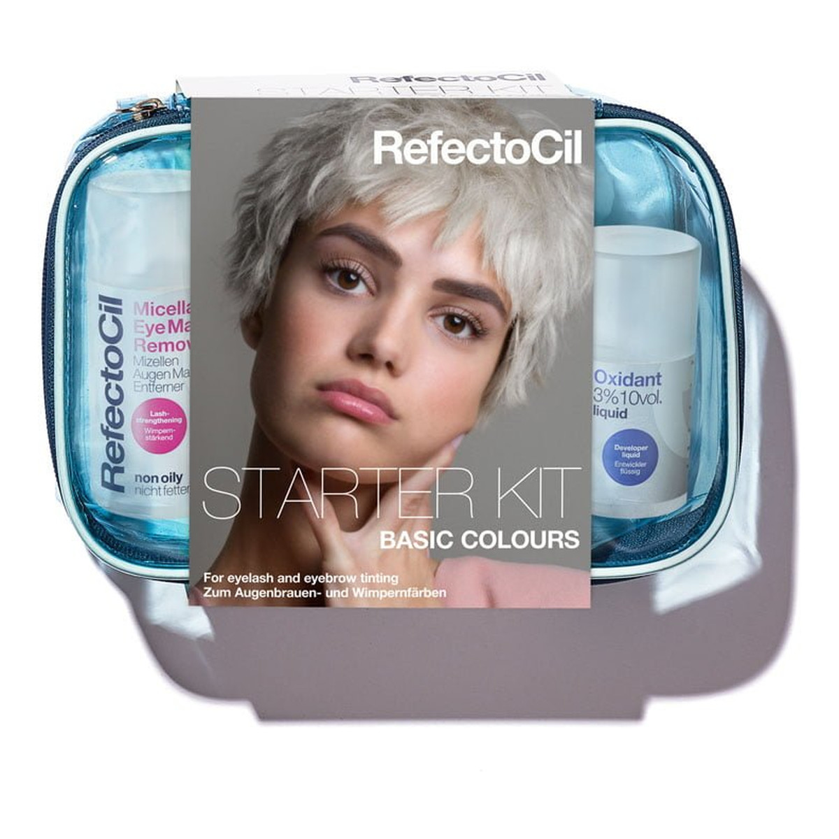 RefectoCil Starter Kit Basic Colours Zestaw startowy do koloryzacji brwi i rzęs