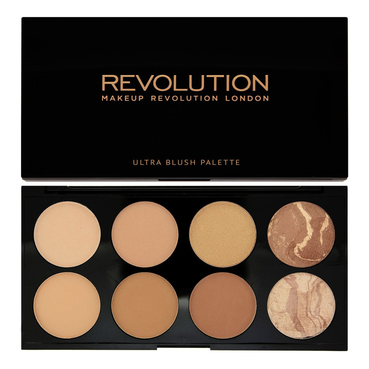 Makeup Revolution Ultra Blush and Contour Palette All About Bronze Paleta Brązerów 13g