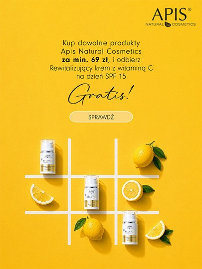 Zapupy Apis za min. 69zł | Krem rewitalizujący z Vit C spf15 w prezencie